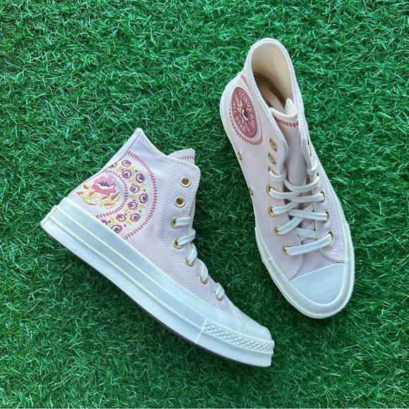 🎁Converse Chuck 70 Hi Blush Hush / Royal Flush - Picture 5 of 10
